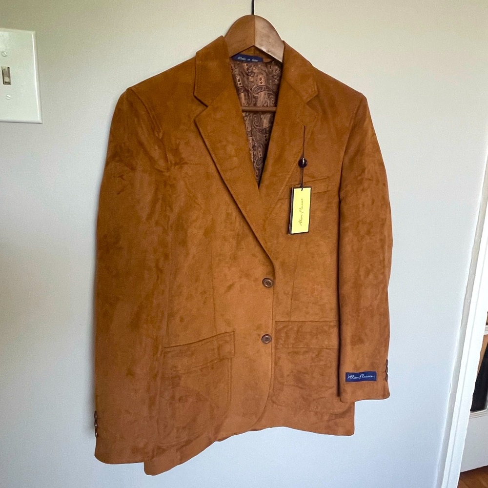 Lightweight Brown Suede Jacket